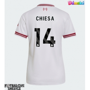 Liverpool Federico Chiesa #14 Dámské Venkovní Dres 2026-27 Krátký Rukáv
